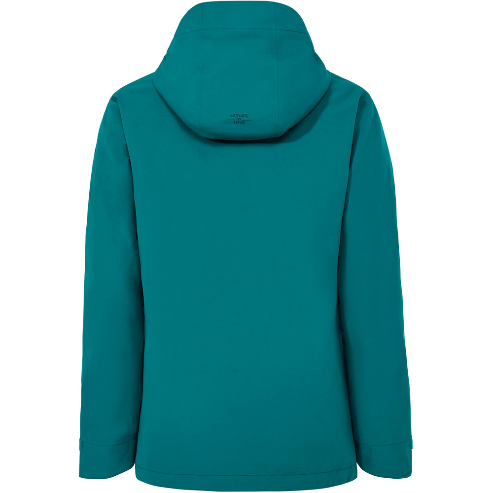 Vaude chaqueta impermeable insulada mujer Women's Neyland 3in1 Jacket AZUL 05