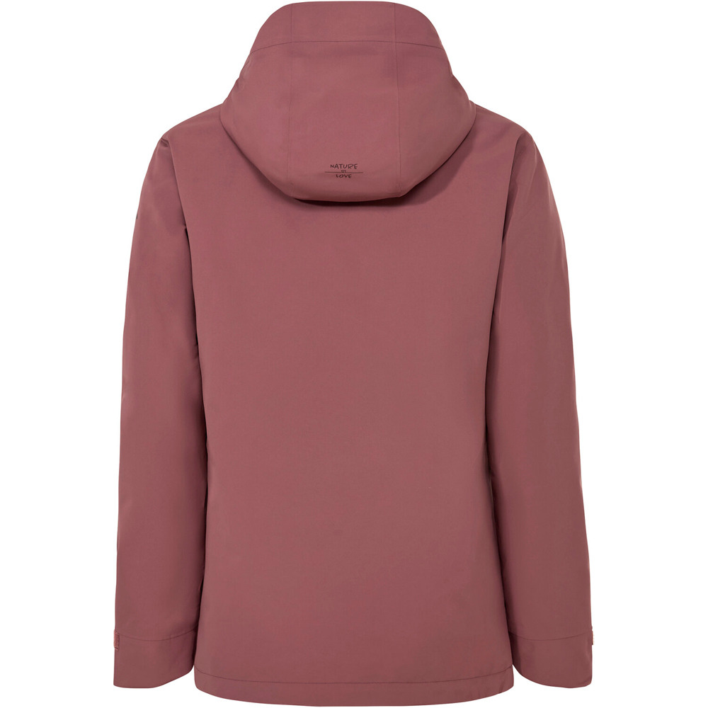 Vaude chaqueta impermeable insulada mujer Women's Neyland 3in1 Jacket MORADO 05