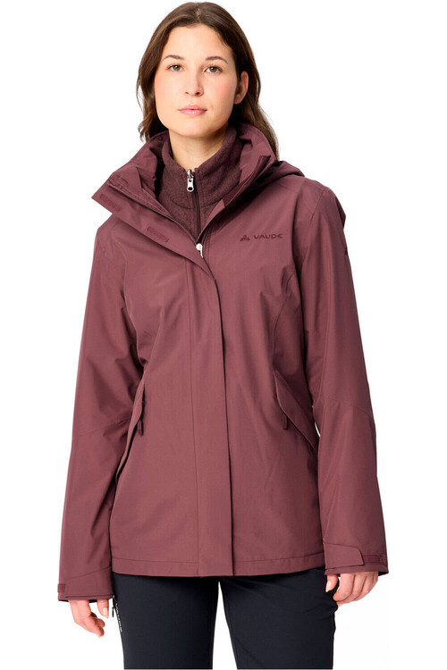 VAUDE WOMEN'S ROSEMOOR 3IN1 JACKET II morado