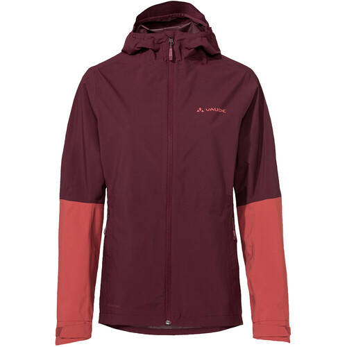 Vaude chaqueta impermeable mujer MOAB RAIN II ROSA