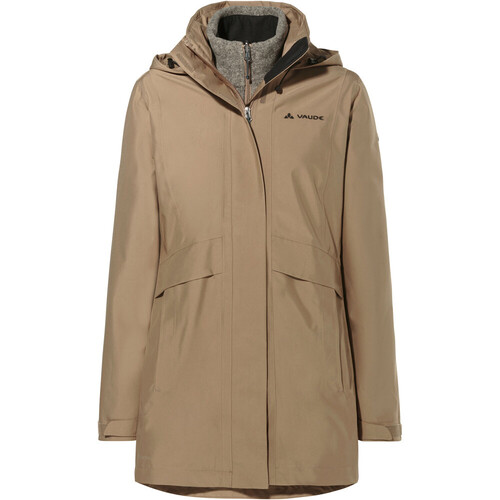 Vaude chaqueta outdoor mujer IDRIS 3IN1 IV MARRON