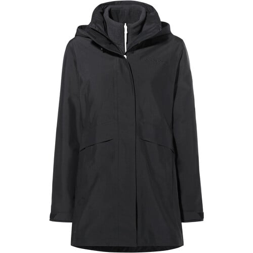 Vaude chaqueta outdoor mujer IDRIS 3IN1 IV NEGRO