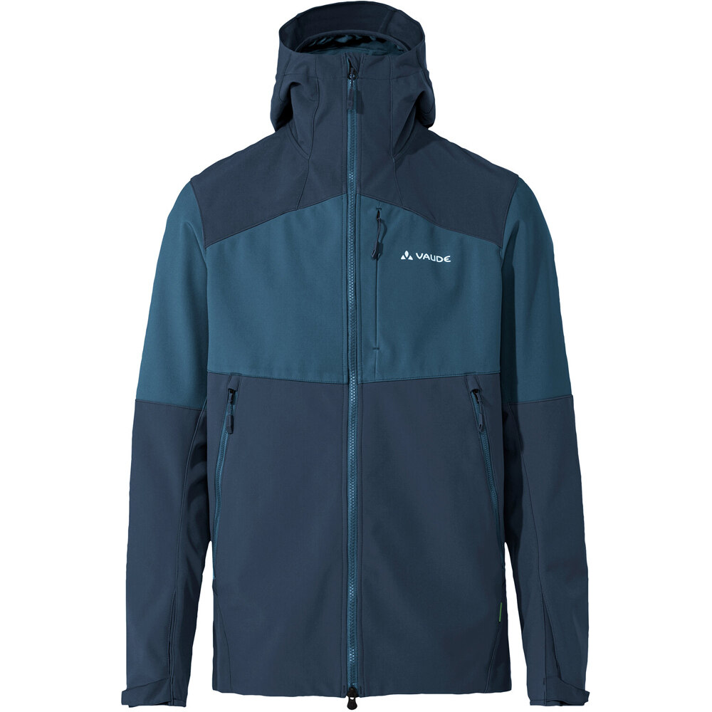 Vaude chaqueta softshell hombre ROCCIA II AZUL 04