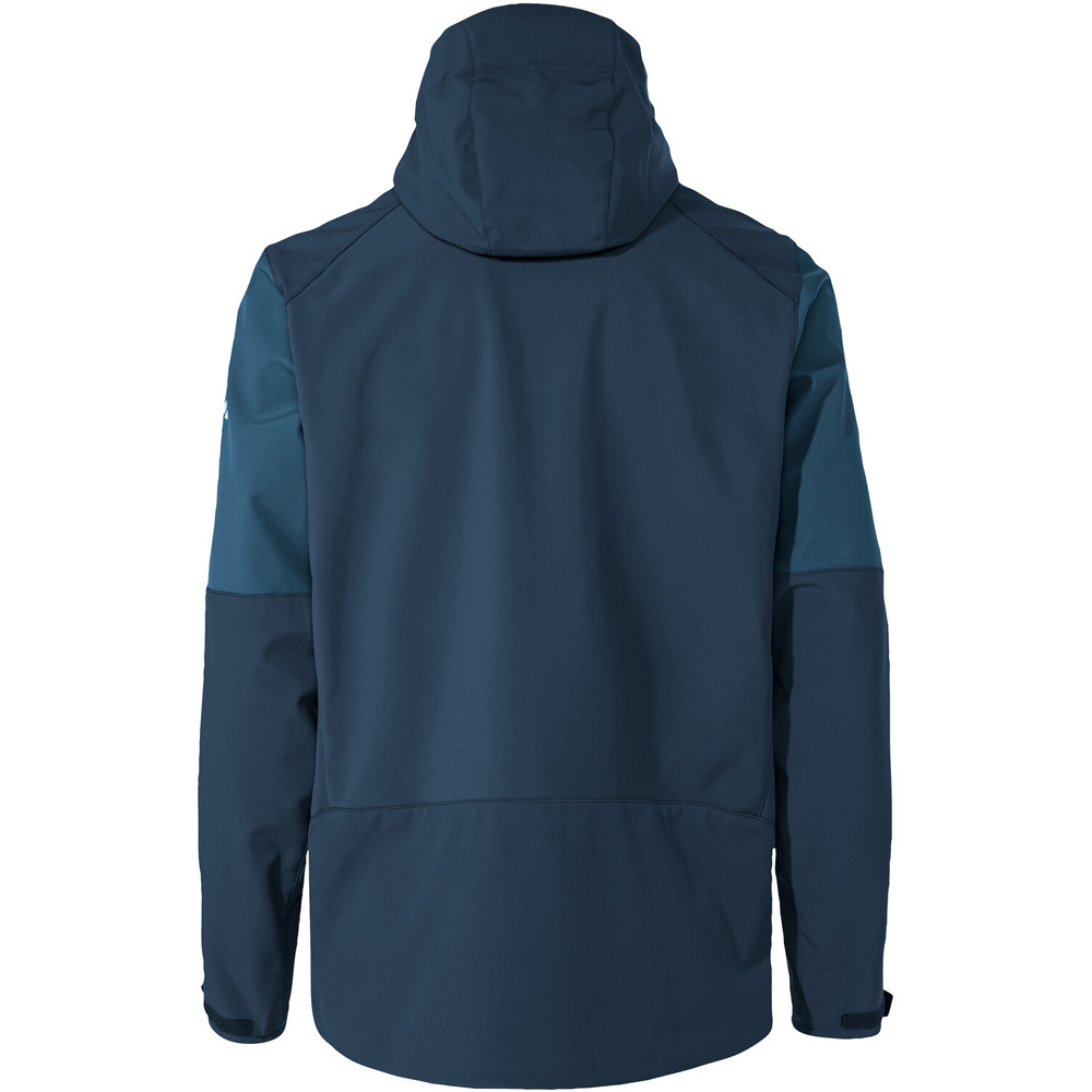 Vaude chaqueta softshell hombre ROCCIA II AZUL 05