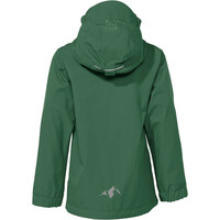 Vaude chubasquero impermeable niño Kids Escape Light Jacket IV VERDE vista trasera