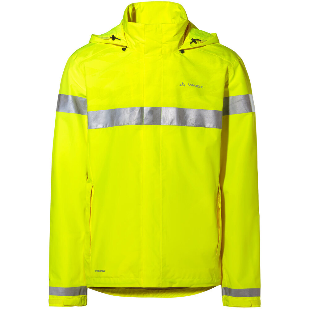 Vaude cortavientos ciclismo hombre LUMINUM AMARILLO 05