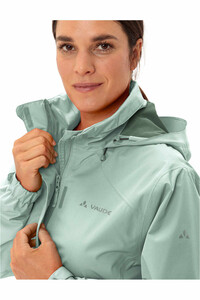 Vaude cortavientos ciclismo mujer ESCAPE BIKE LIGHT AZUL 03
