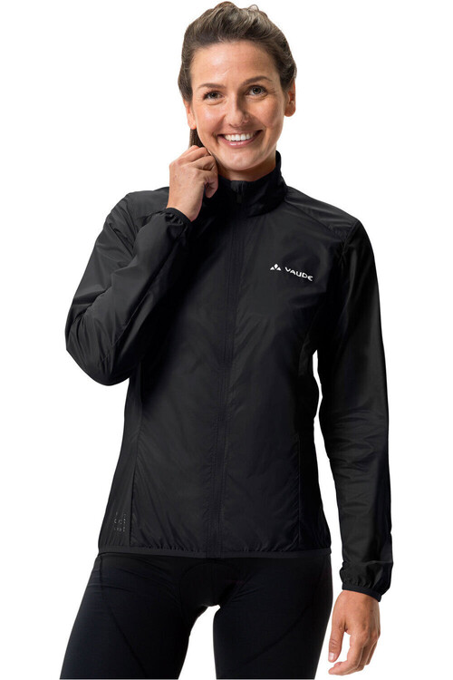 Vaude cortavientos ciclismo mujer MATERA AIR NEGRO