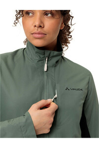Vaude cortavientos ciclismo mujer MOAB INSULATION LIGHT VERDE 03