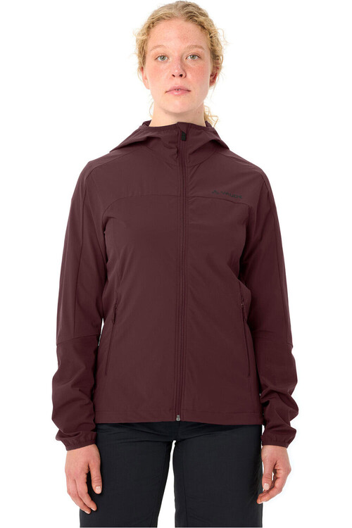 Vaude cortavientos ciclismo mujer MOAB IV MARRON