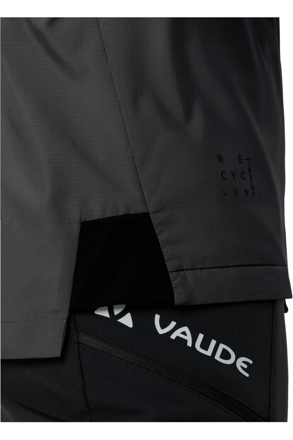 Vaude cortavientos ciclismo mujer MOAB NEGRO vista detalle