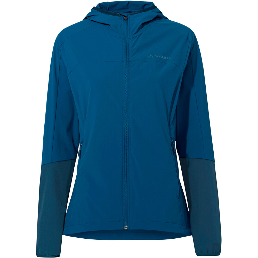 Vaude cortavientos ciclismo mujer Women's Moab Jacket IV AZUL 05