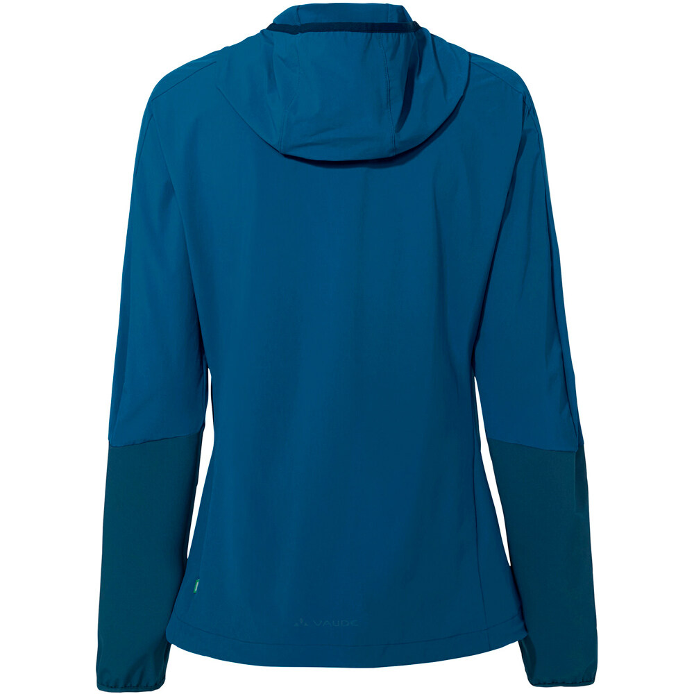 Vaude cortavientos ciclismo mujer Women's Moab Jacket IV AZUL 06