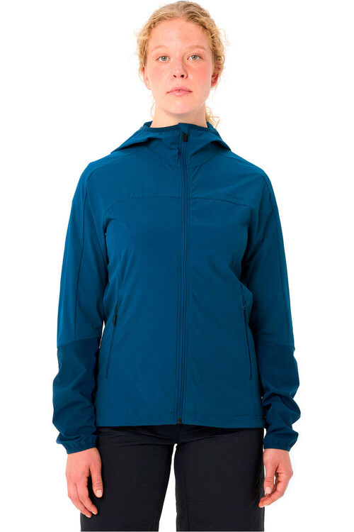 Vaude cortavientos ciclismo mujer Women's Moab Jacket IV AZUL