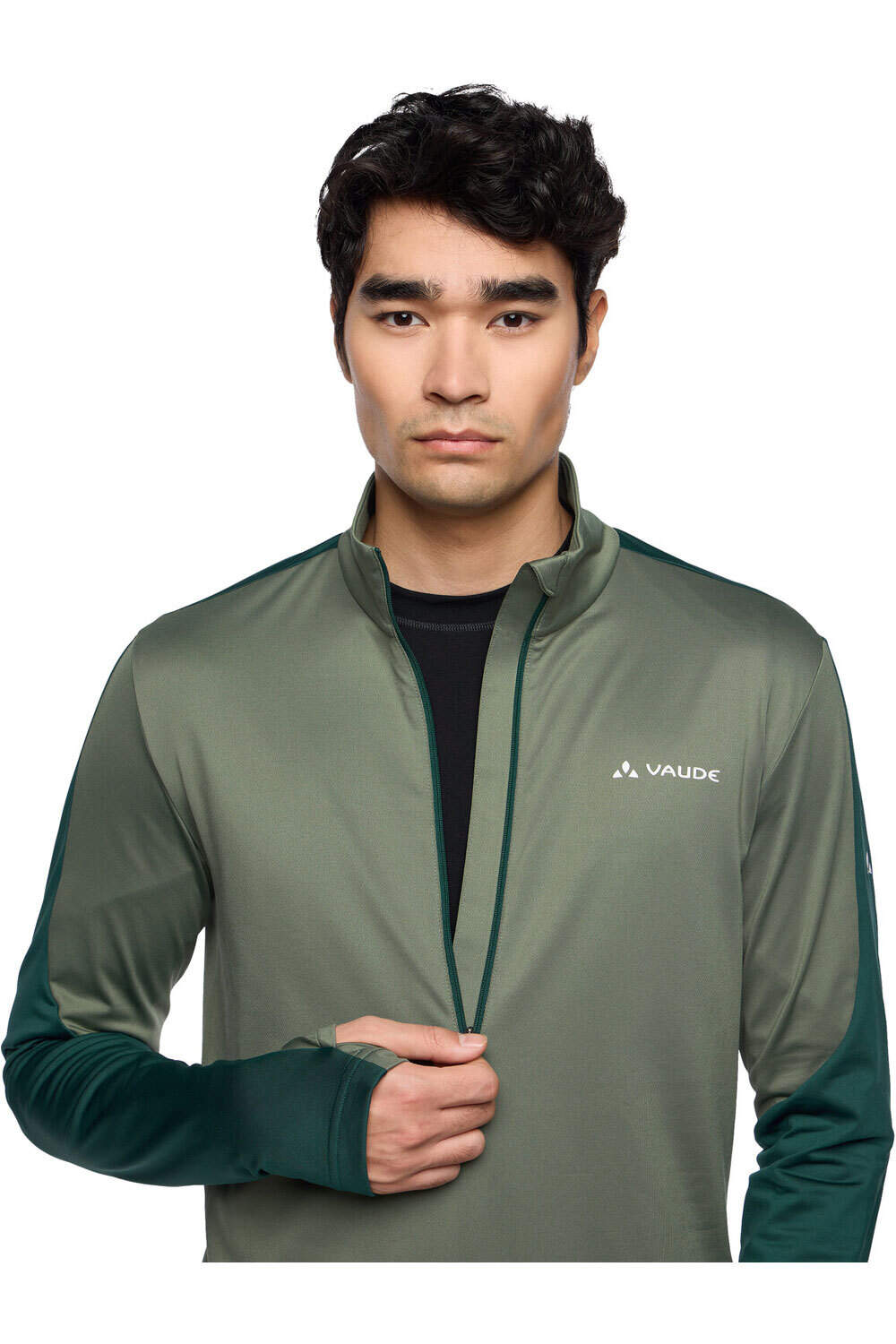 Vaude forro polar hombre LIVIGNO VERDE 03