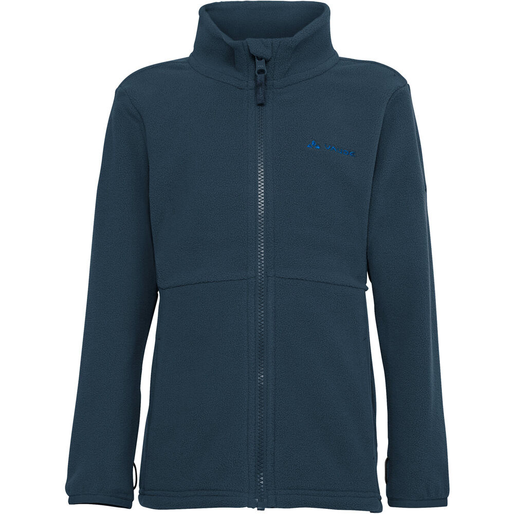 Vaude forro polar niño PULEX II AZUL vista frontal