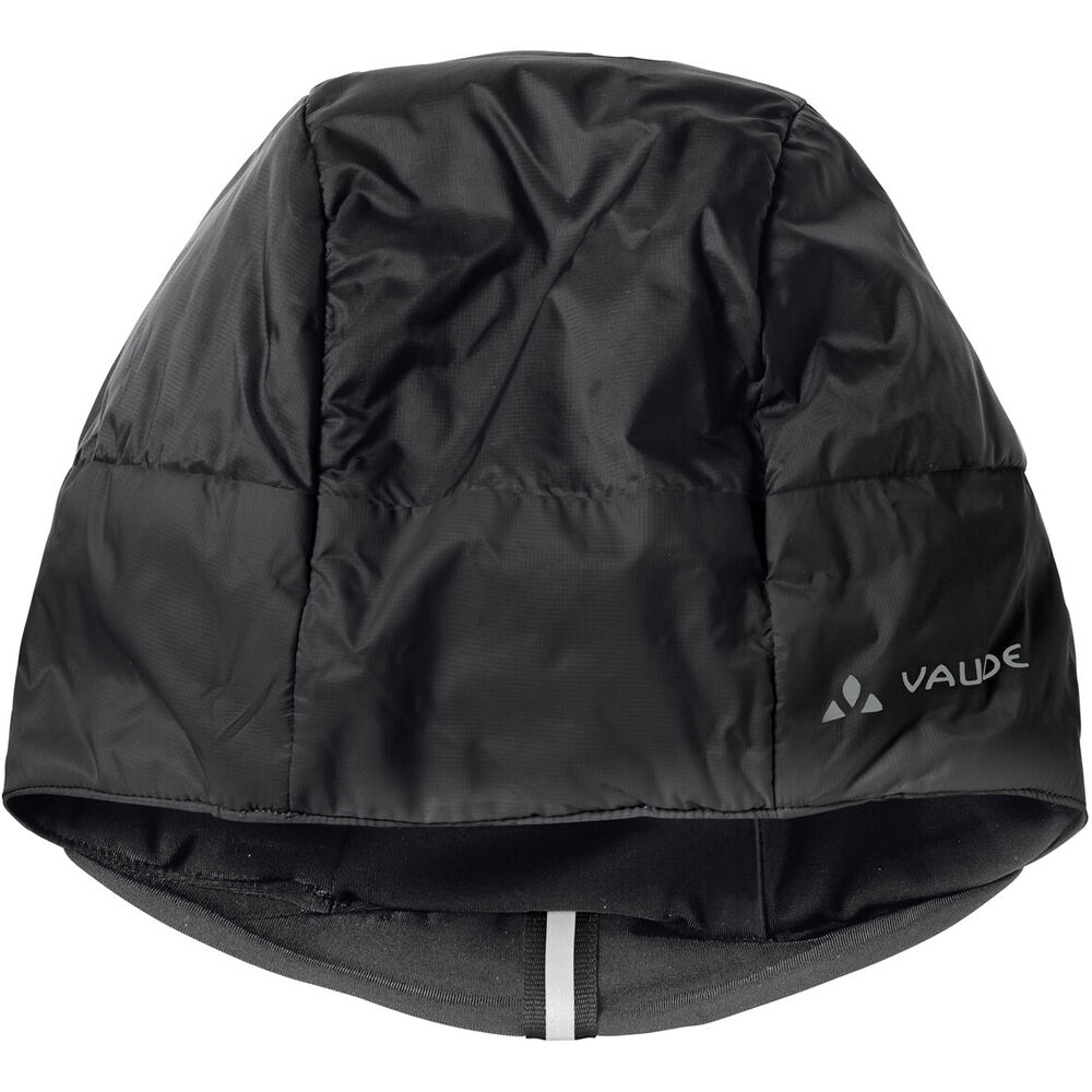 Vaude gorros ciclismo BIKE WARM CAP PLUS NEGRO vista trasera
