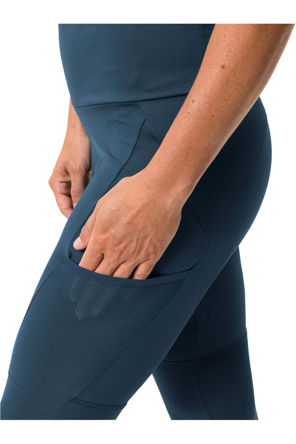 Vaude malla larga mujer SCOPI II AZUL 03