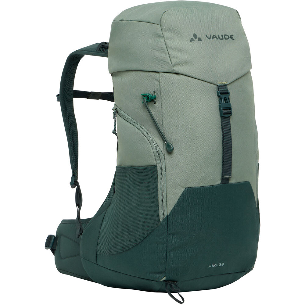 Vaude mochila montaña JURA 24 VERDE vista frontal
