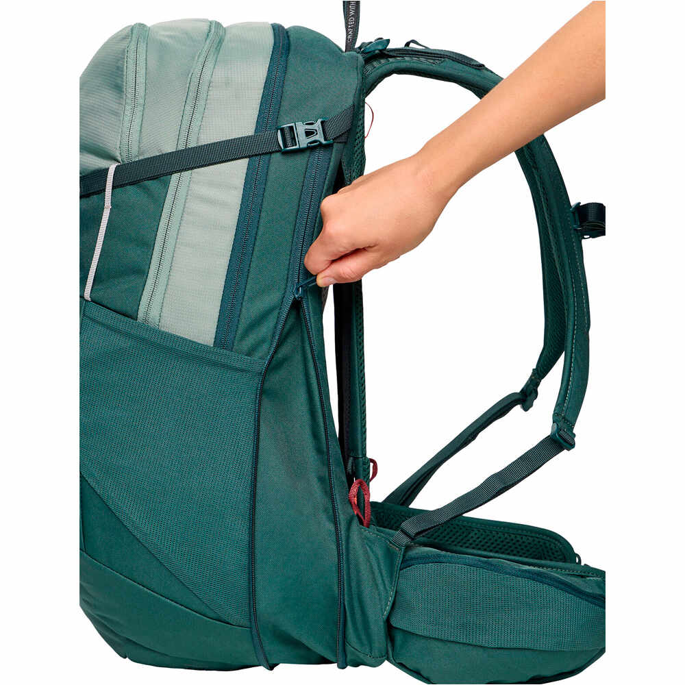 Vaude mochila montaña Wizard 24+4 VERDE 04