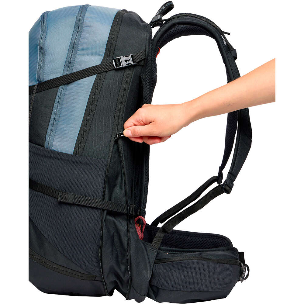 Vaude mochila montaña Wizard 30+4 GRIS 04