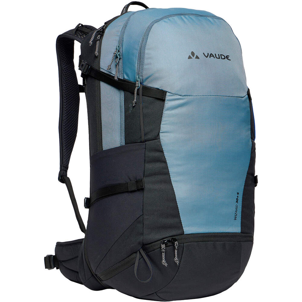Vaude mochila montaña Wizard 30+4 GRIS vista frontal
