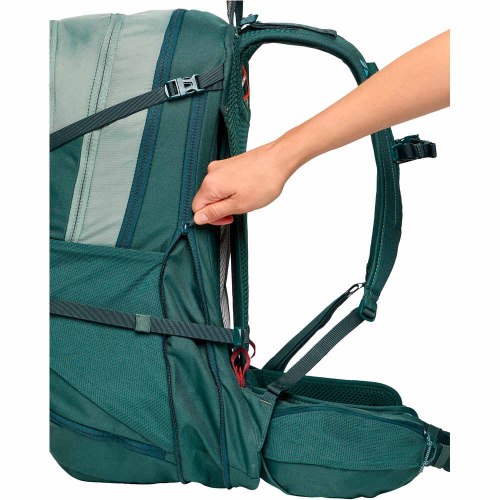 Vaude mochila montaña Wizard 30+4 VERDE 04
