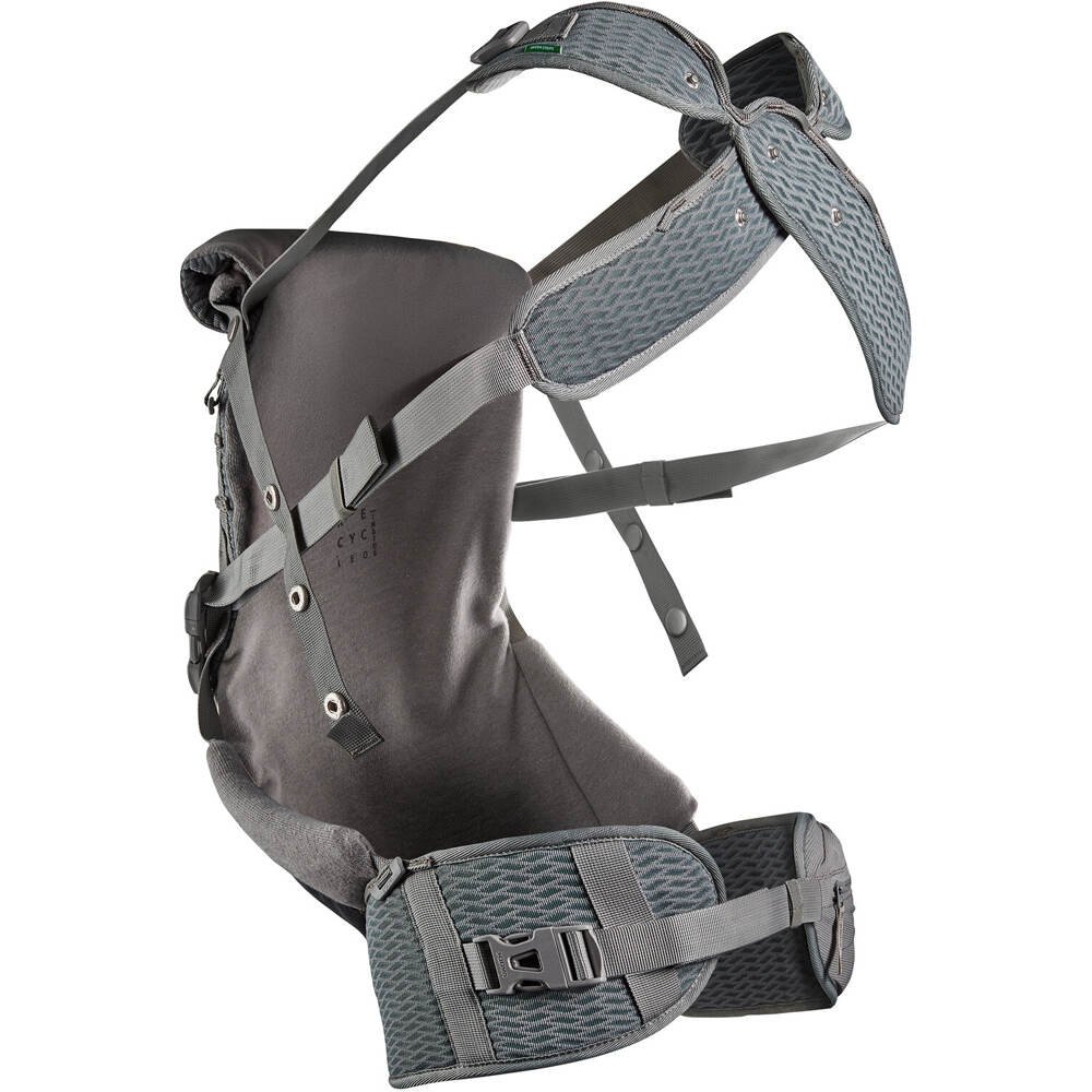 Vaude mochila portabebés montaña AMARE BABY CARRIER GRIS 01