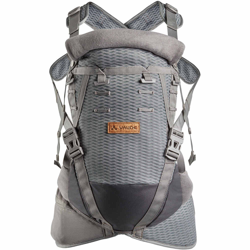 Vaude mochila portabebés montaña AMARE BABY CARRIER GRIS 04