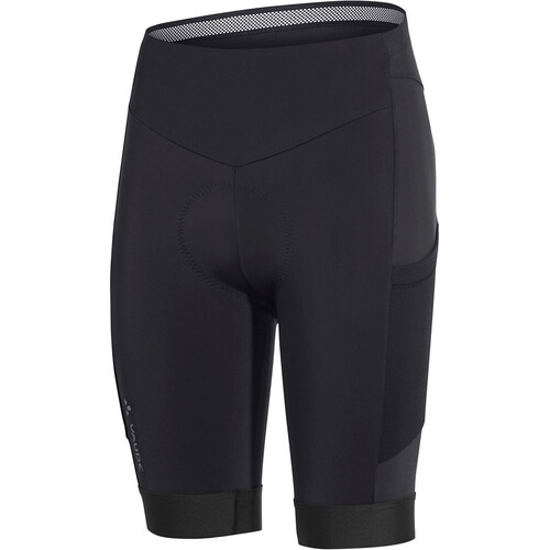 Vaude pantalón corto ciclismo mujer KURO II NEGRO