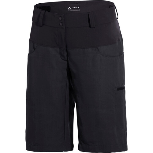 Vaude pantalón corto ciclismo mujer QIMSA SHORTS II NEGRO
