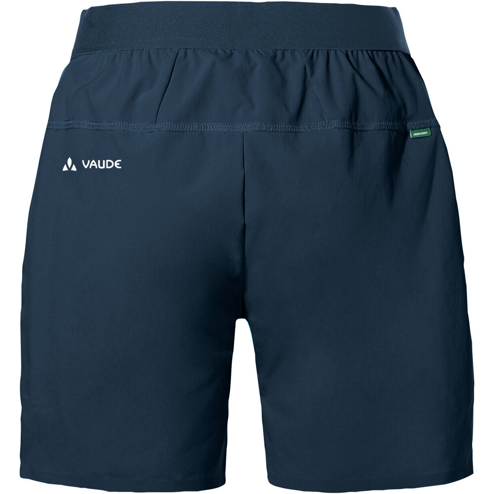 Vaude pantalón corto montaña mujer SCOPI II AZUL 05