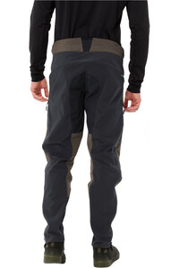 Vaude pantalón largo ciclismo hombre QIMSA II MARRON vista trasera