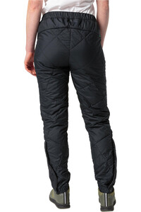 Vaude pantalón largo ciclismo mujer CYCLIST NEGRO vista trasera