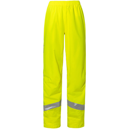 Vaude pantalón largo ciclismo mujer LUMINUM AMARILLO