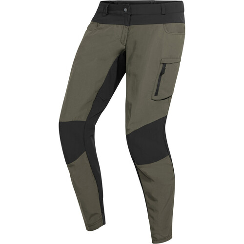 Vaude pantalón largo ciclismo mujer QIMSA VERDE