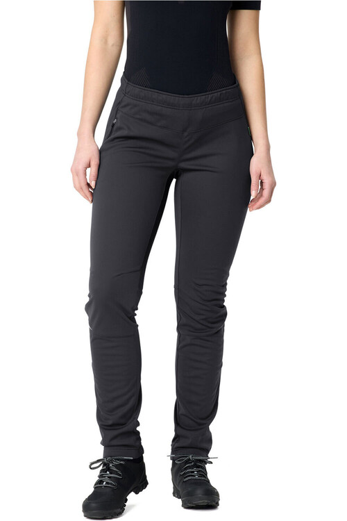 Vaude pantalón largo ciclismo mujer WINTRY V NEGRO