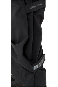 Vaude pantalón largo ciclismo mujer YARAS IV NEGRO vista detalle
