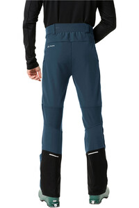 Vaude pantalón montaña hombre LARICE IV AZUL vista trasera