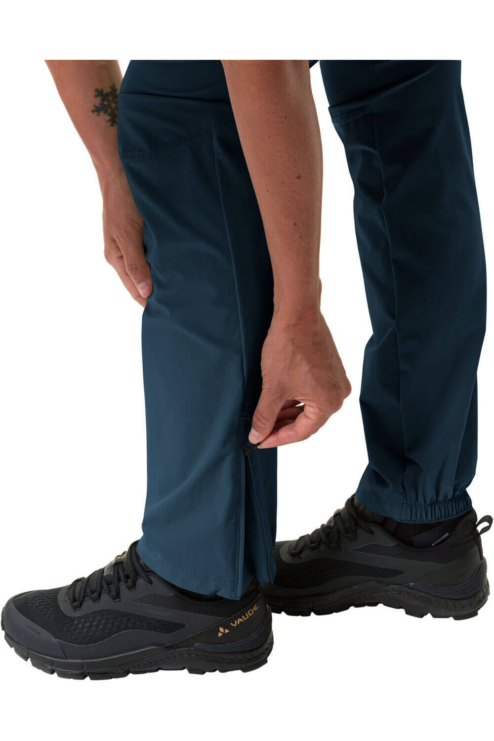 Vaude pantalón montaña mujer SCOPI II AZUL 03