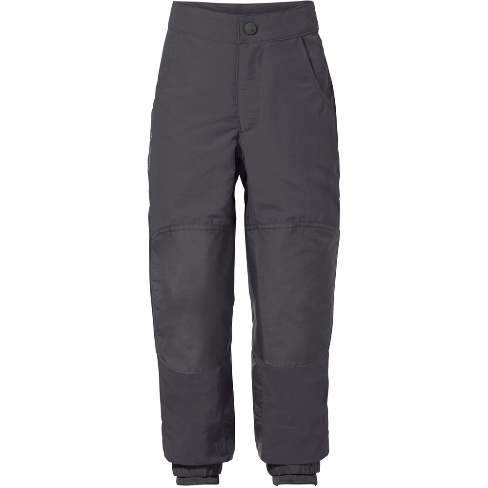 Vaude pantalón montaña niño CAPREA GRIS vista frontal