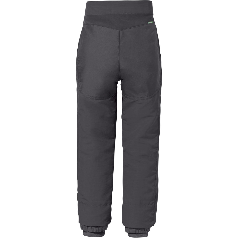 Vaude pantalón montaña niño CAPREA GRIS vista trasera