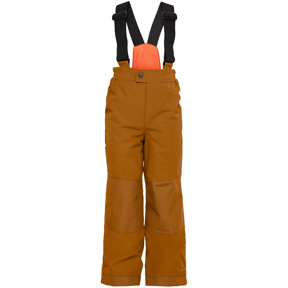 Vaude pantalones esquí infantil SNOW CUP III MARRON vista frontal