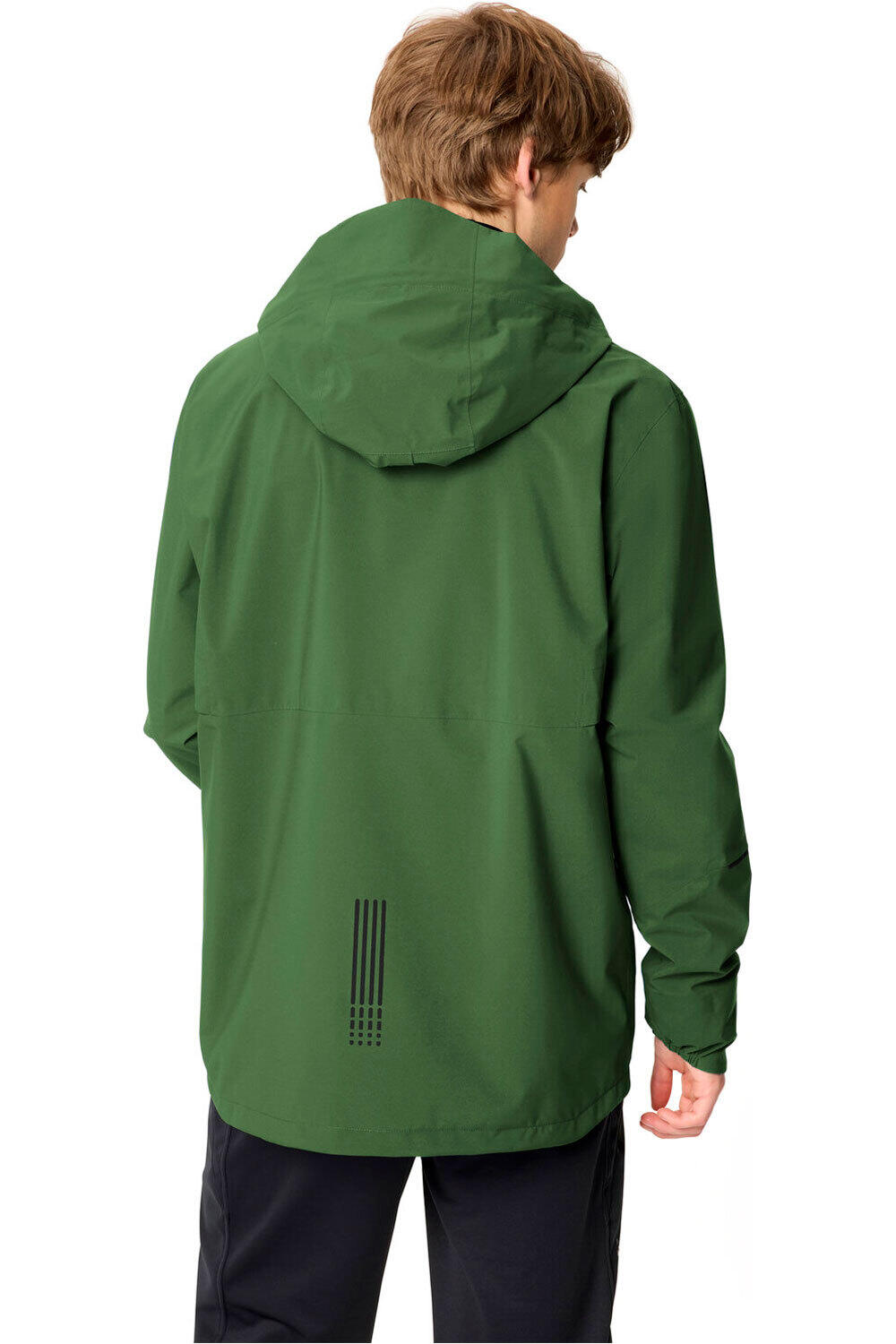 Vaude sudadera hombre Men's Yaras 3in1 Jacket II VERDE vista trasera