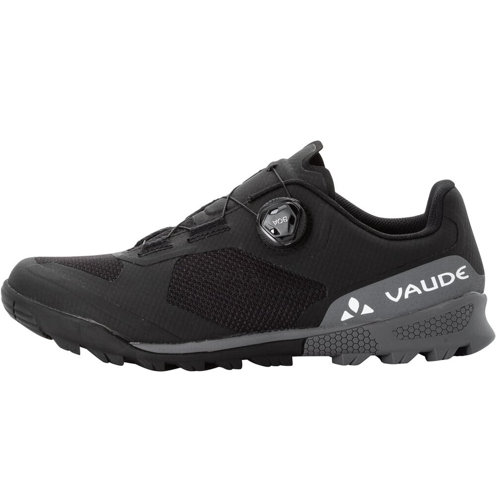 Vaude zapatillas mtb DOWNIEVILLE TECH II NEGRO lateral exterior