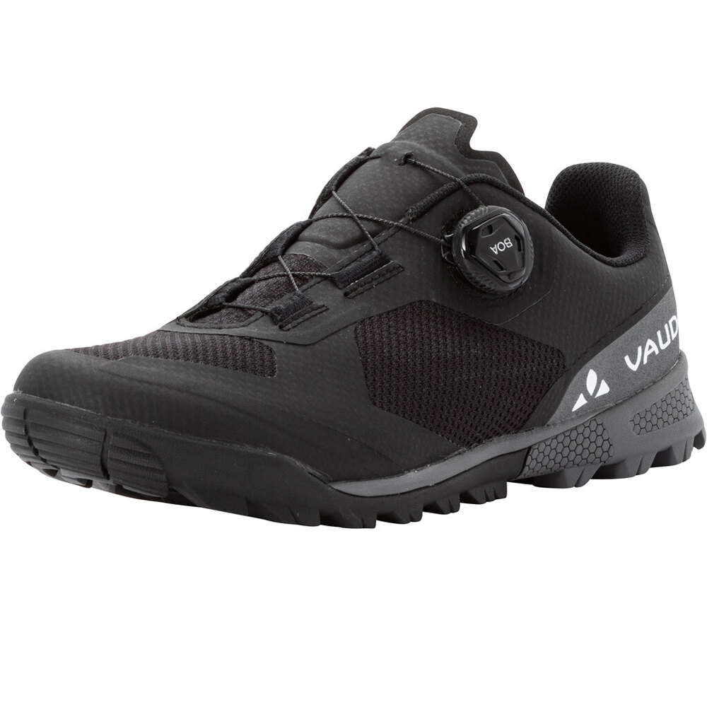 Vaude zapatillas mtb DOWNIEVILLE TECH II NEGRO lateral interior