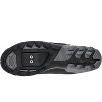 Vaude zapatillas mtb DOWNIEVILLE TECH II NEGRO vista superior