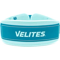 Velites cinturón halterofilia LIFTING BELT BLUE AZUL vista frontal