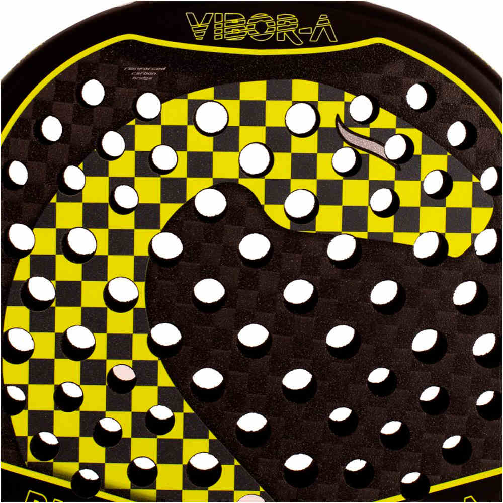 Vibora pala pádel adulto MAMBA PRO 2.0 NEGRO 04