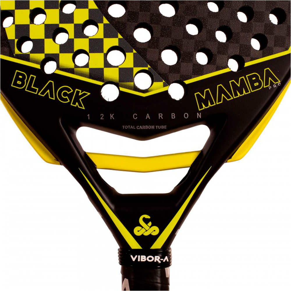 Vibora pala pádel adulto MAMBA PRO 2.0 NEGRO 05